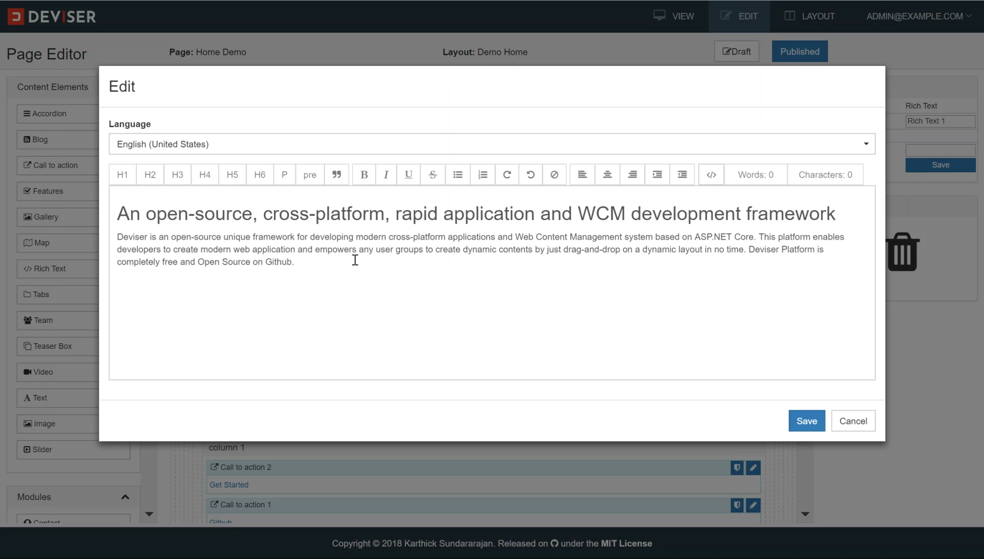 Deviser Platform gallery image
