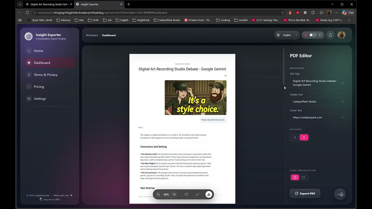 InsightExporter gallery image