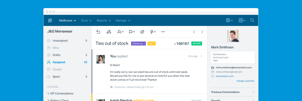 Help Scout 2 0 Help Desk Software For A More Human Helpful