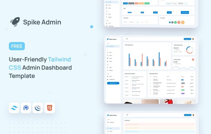 Tailwind Dashboard Templates & Themes media 11