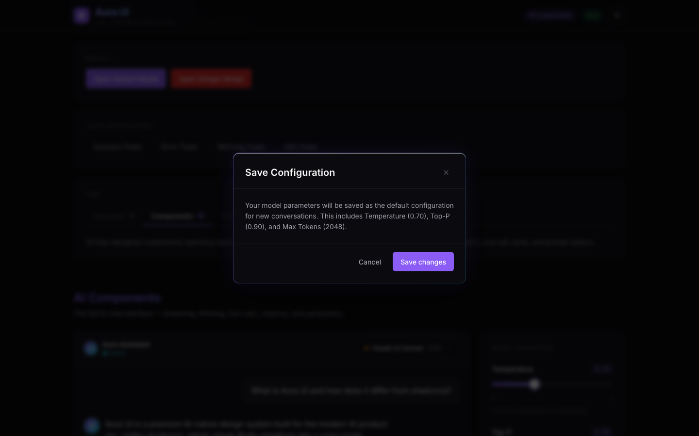 Aura UI gallery image