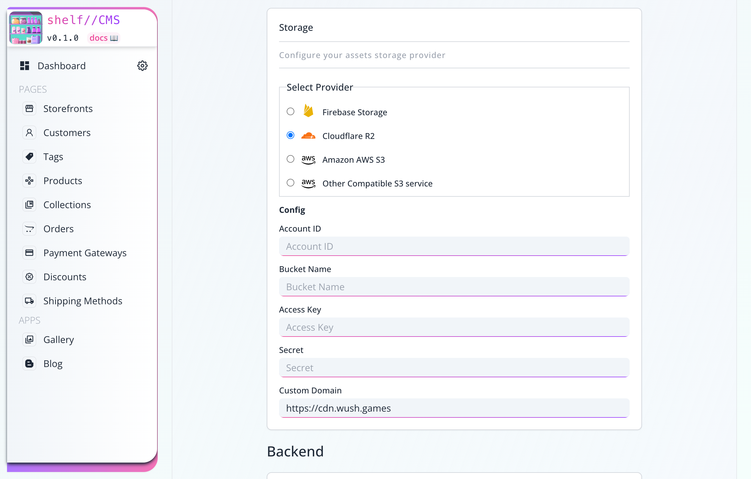 وسائط الرف CMS - حول مشروع Firebase الخاص بك إلى متجر مجاني مقطوعة الرأس 10
