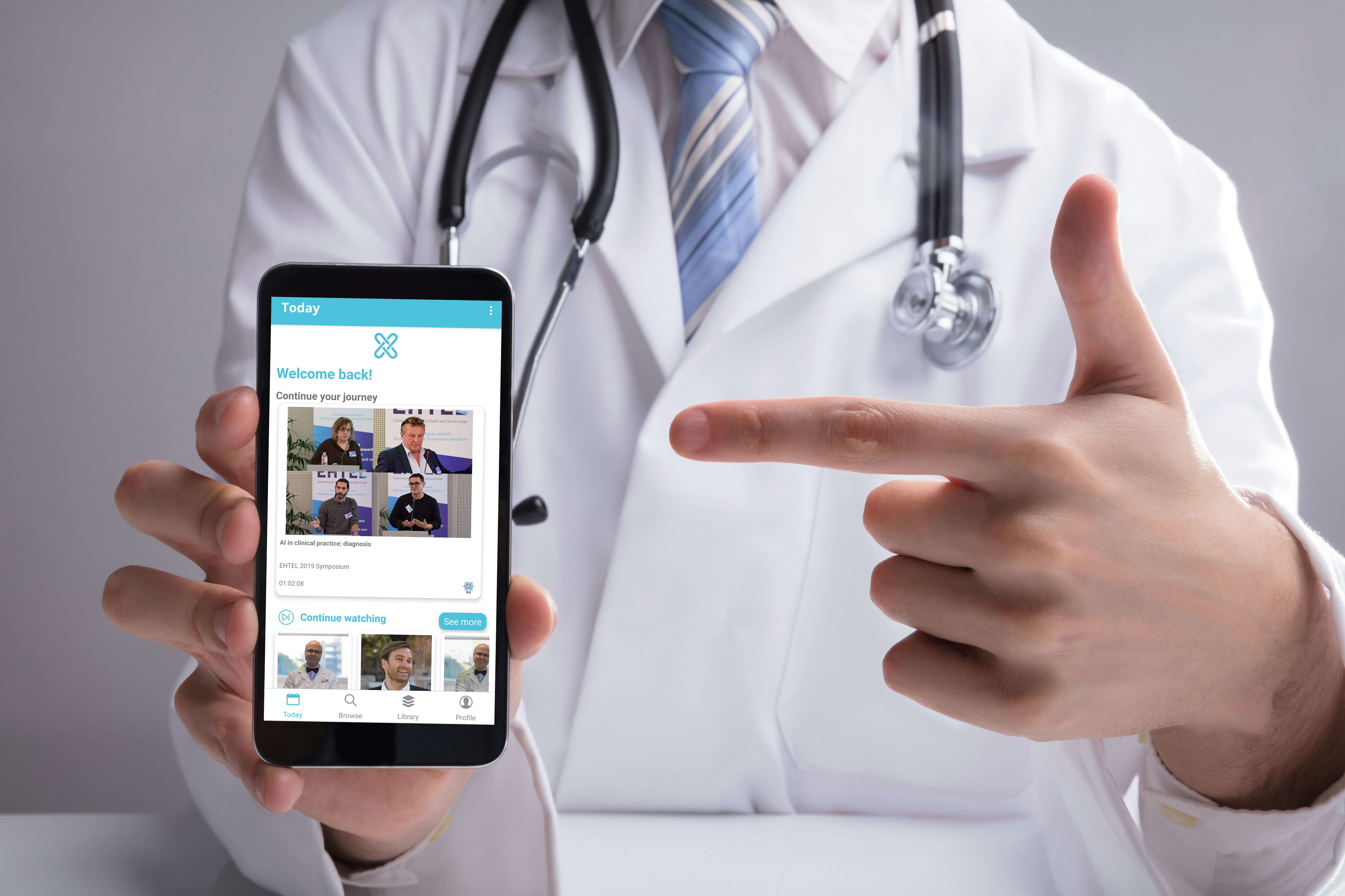 Xpeer Continuing Medical Education App gallery image