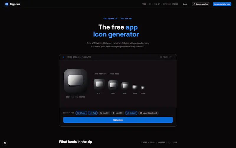 Glyphus screenshot 2
