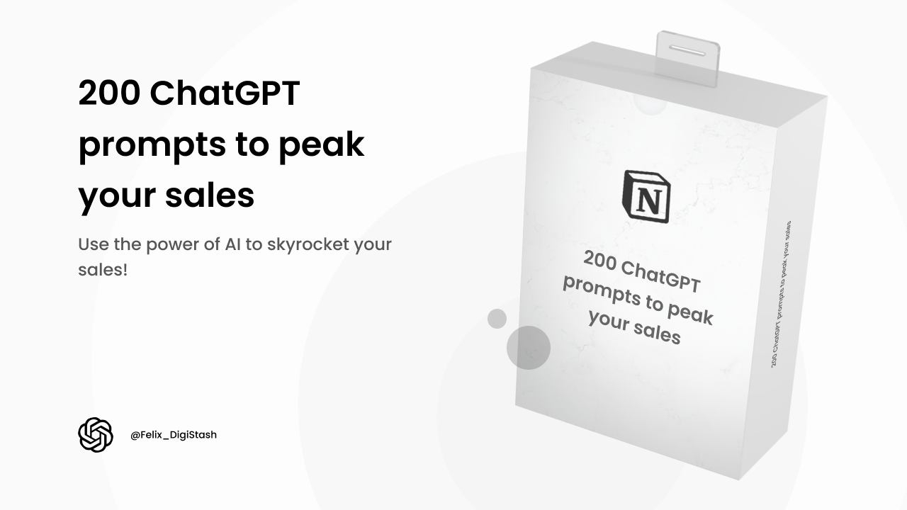 200 chatgpt แจ้งให้ยอดขายสูงสุด - ใช้พลังของ AI เพื่อเพิ่มยอดขายของคุณ media 3