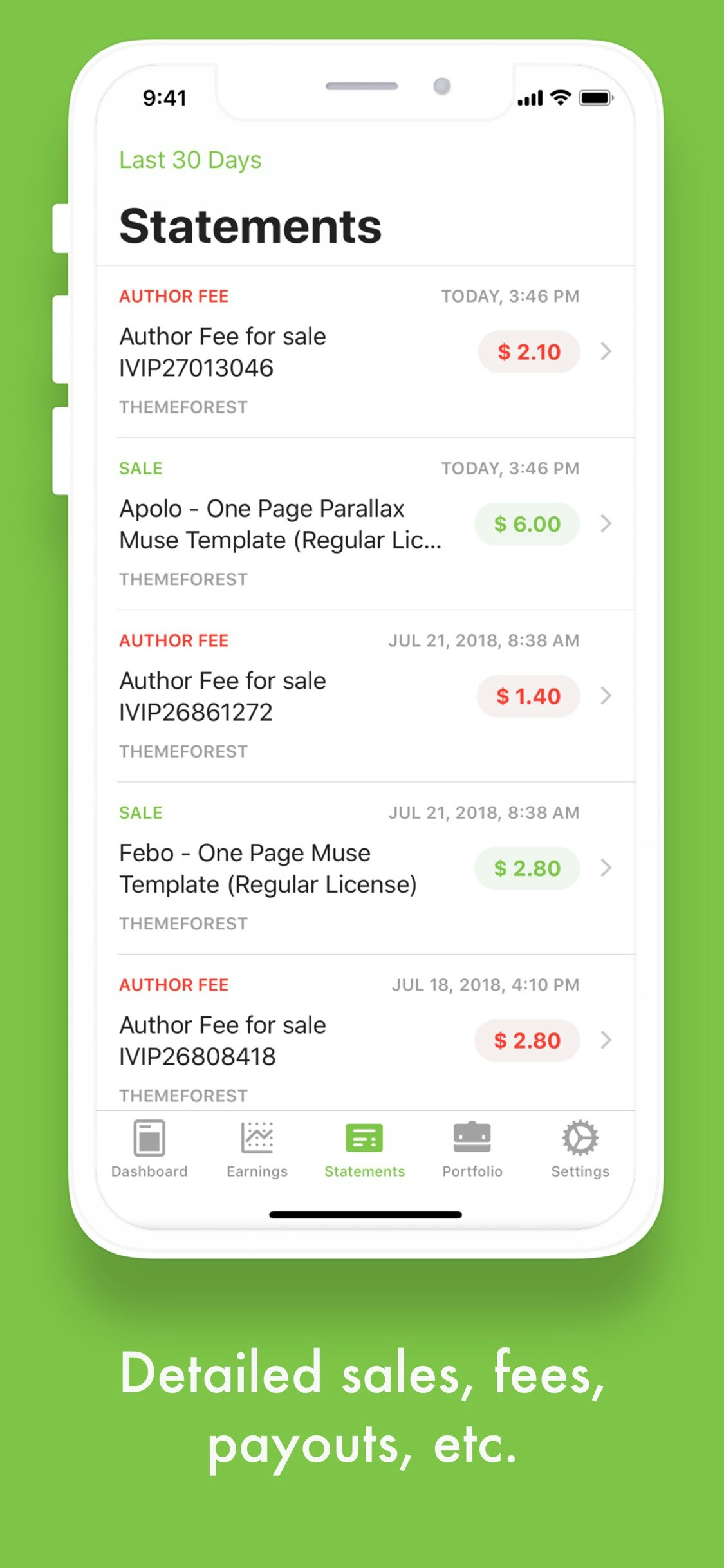 Eden - Envato Sales Tracker gallery image