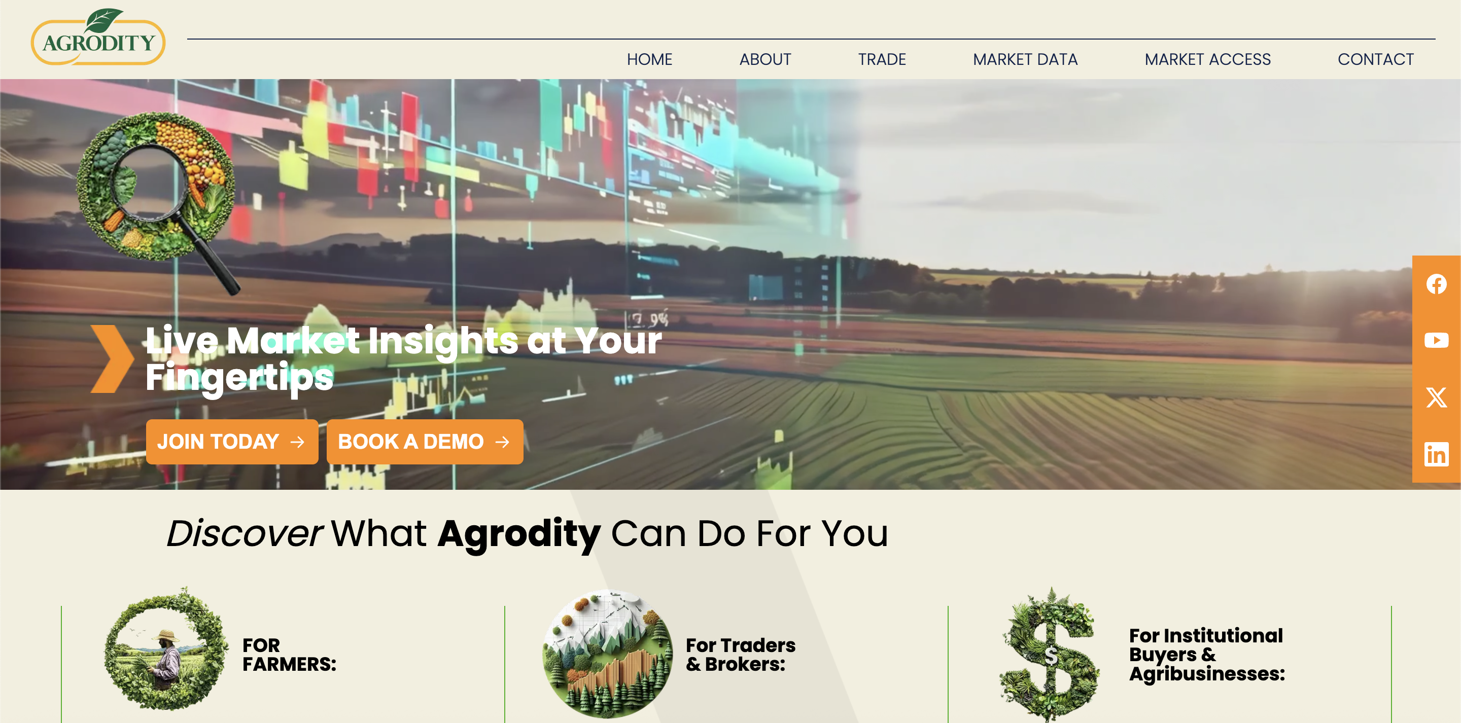 Agrodi - Piattaforma di trading di materie prime agricole media 1