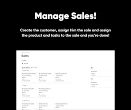 Seller OS + automation Notion Template gallery image
