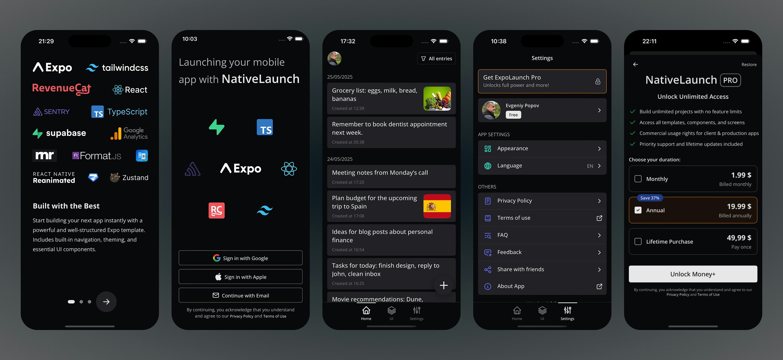 NativeLaunch gallery image