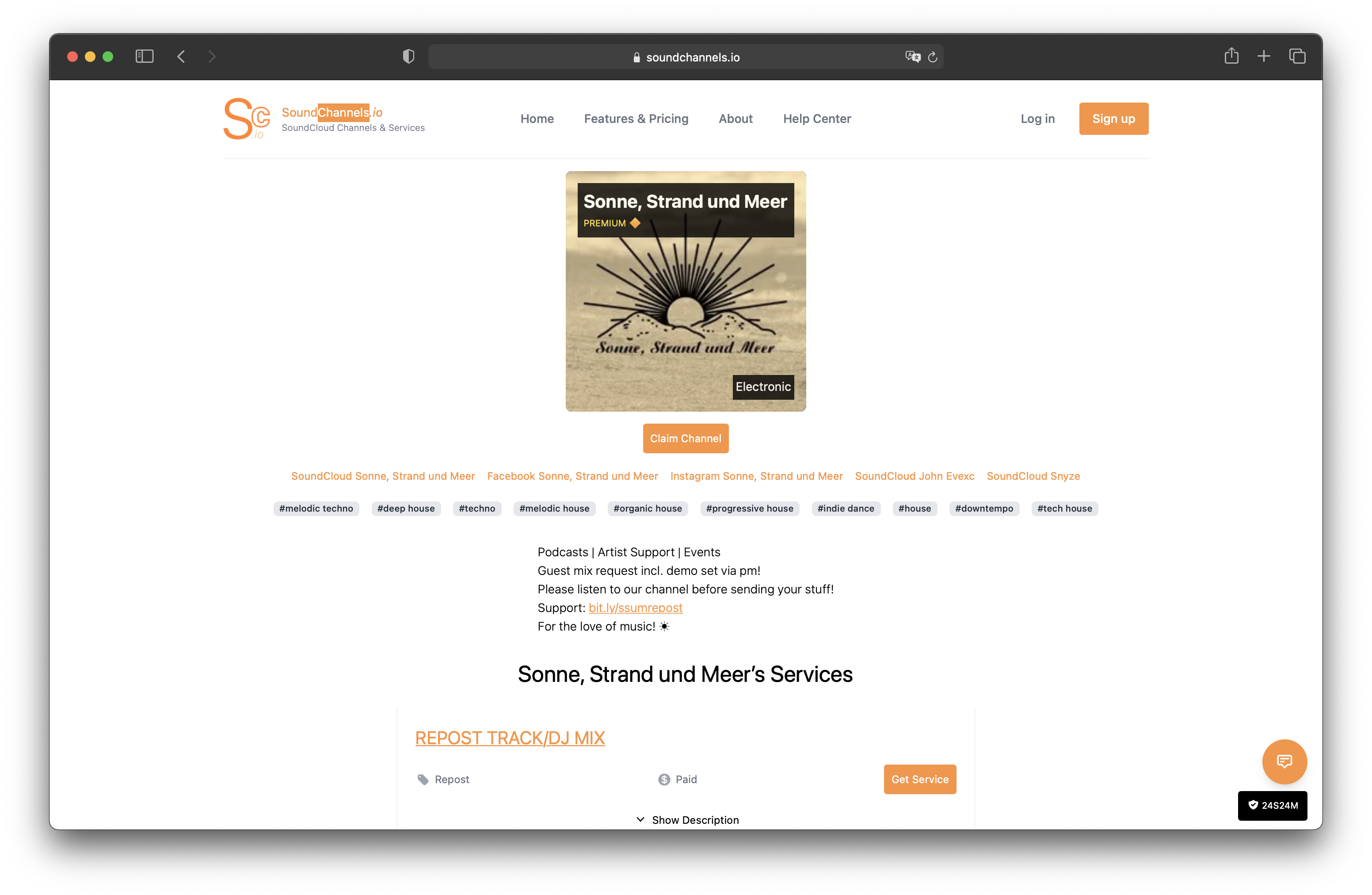 SoundChannels.io media 2
