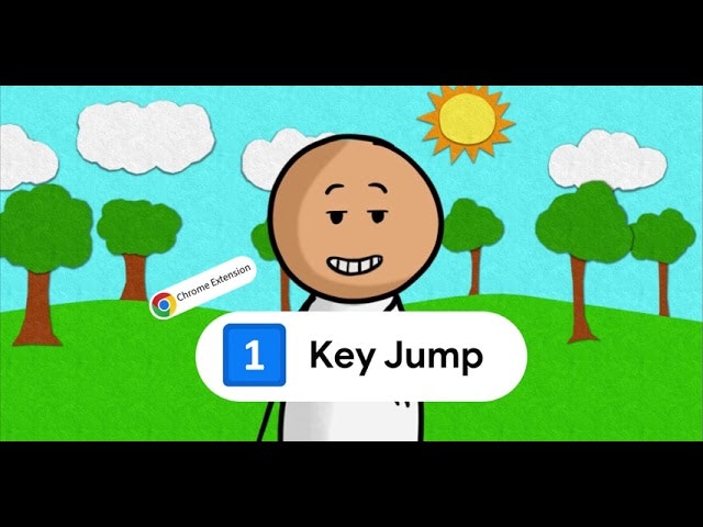 Key Jump - Chrome extension gallery image