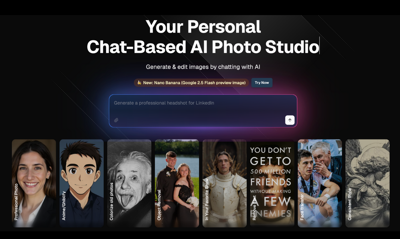 Carephoto AI - Kişisel Sohbet Tabanlı AI Fotoğraf Stüdyosu medya 2