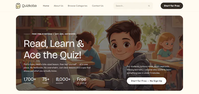 QuizKoba screenshot 2
