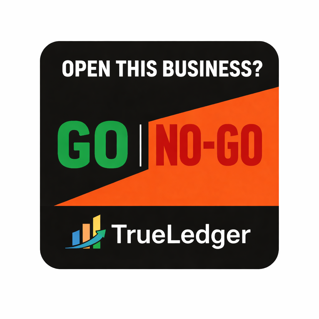 TrueLedger - Product Hunt launch logo and brand identity