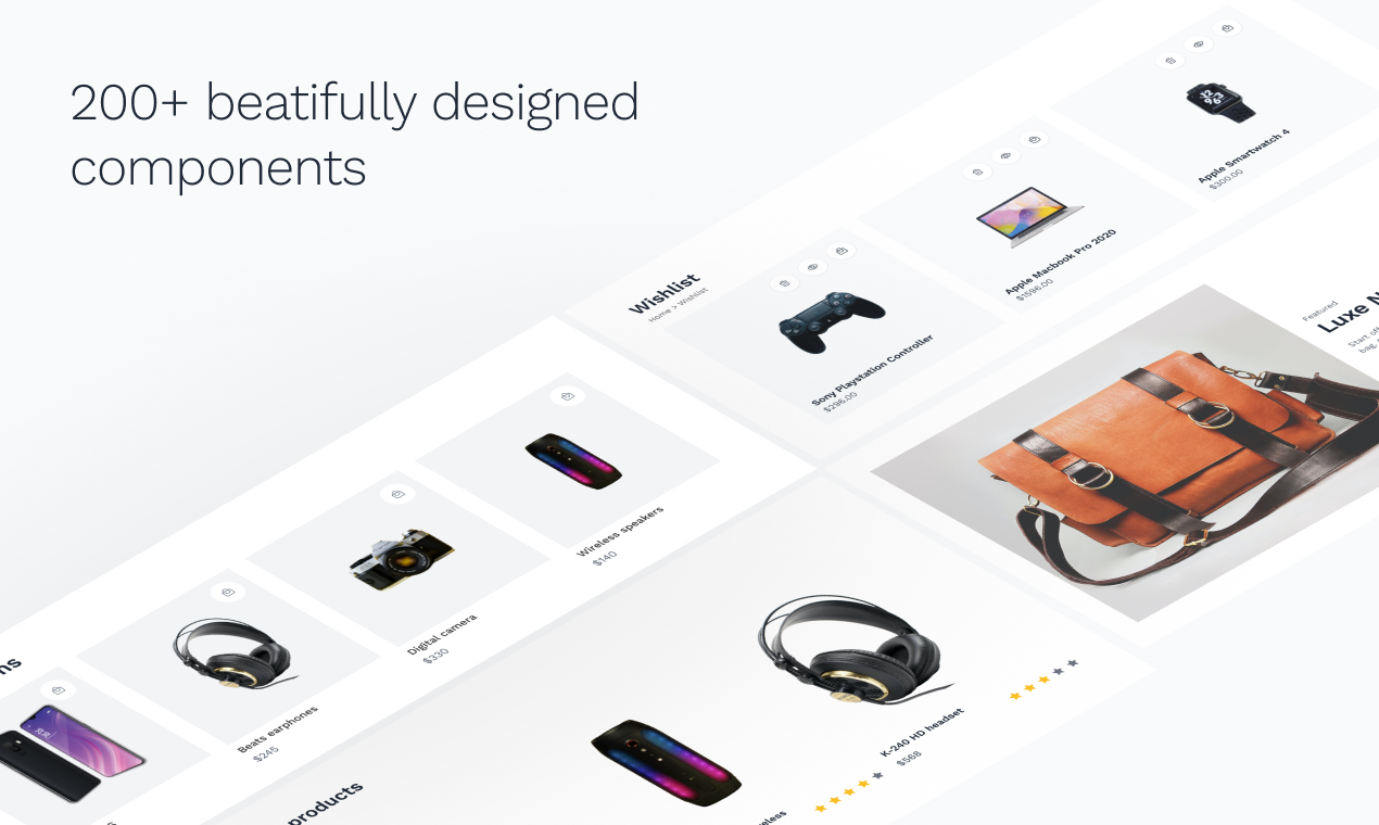 Ecommerce UI Kit gallery image