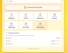 TripCostCalc gallery image