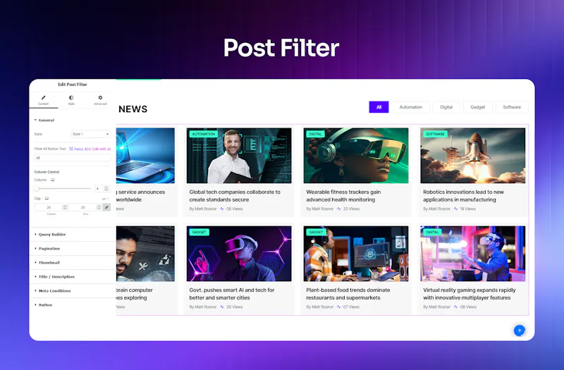 Fancy Post Grid screenshot 11