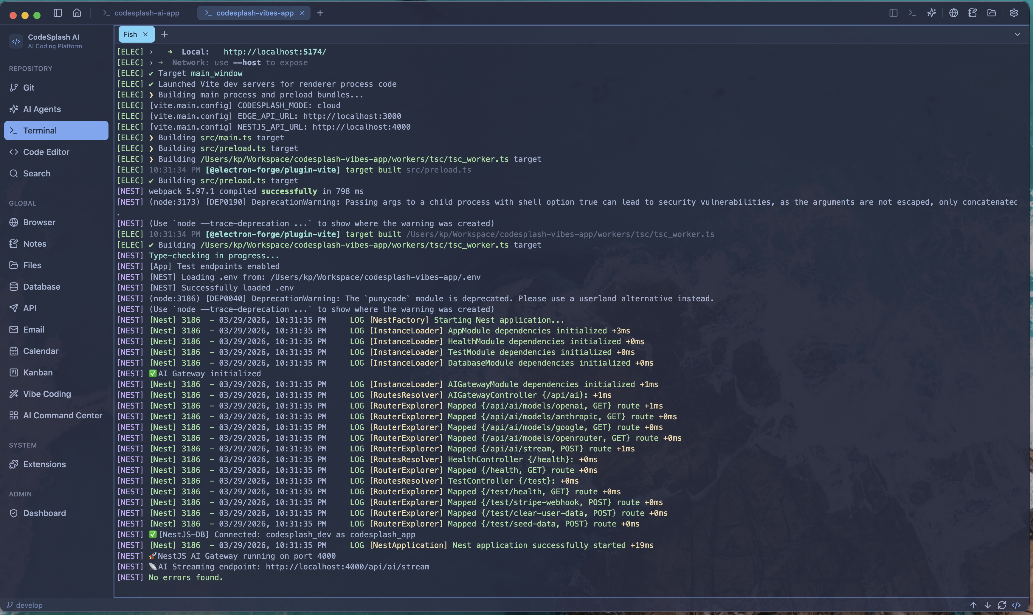 CodeSplash AI gallery image