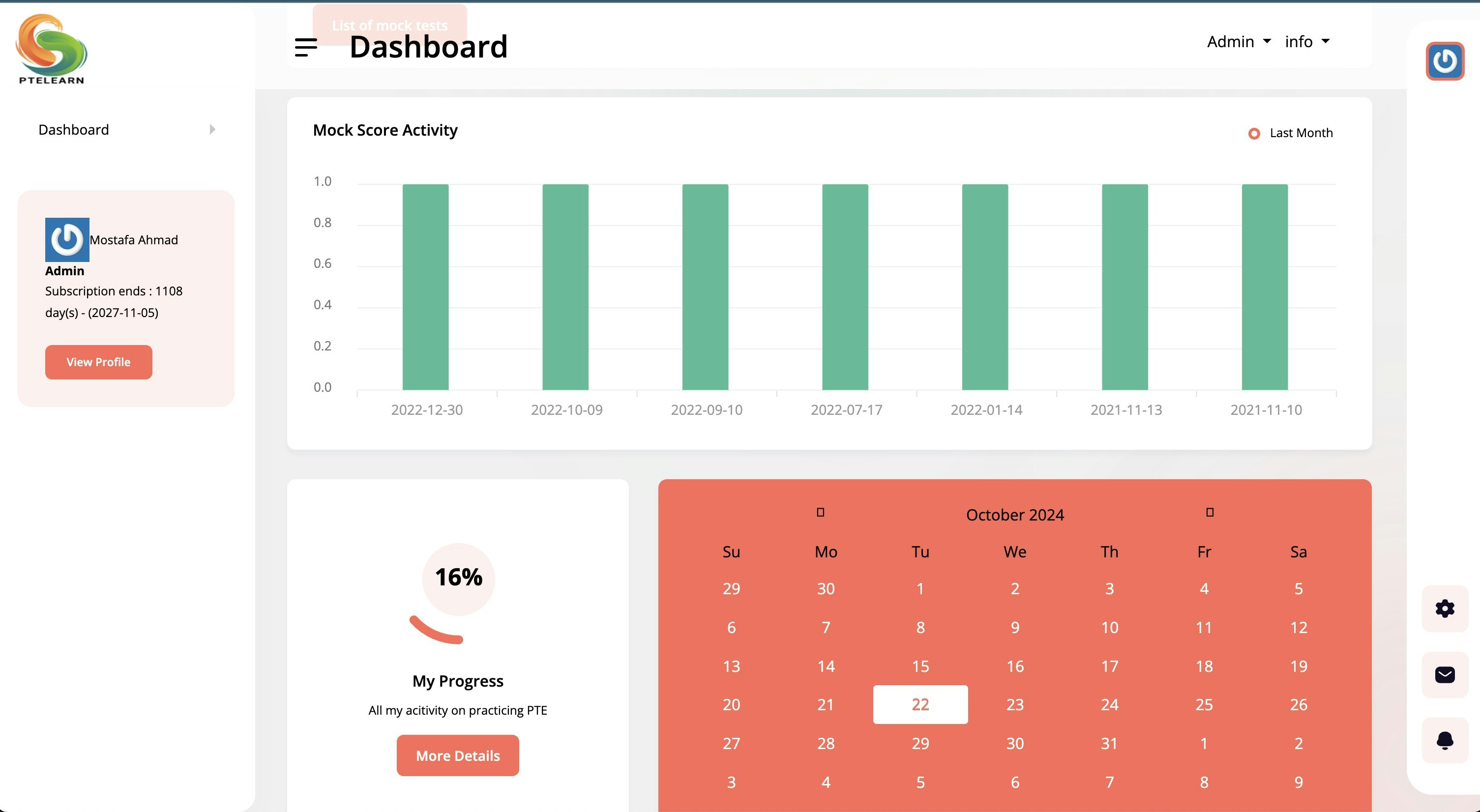 Pte leren - PTE Leer en Mock Test Platform media 2