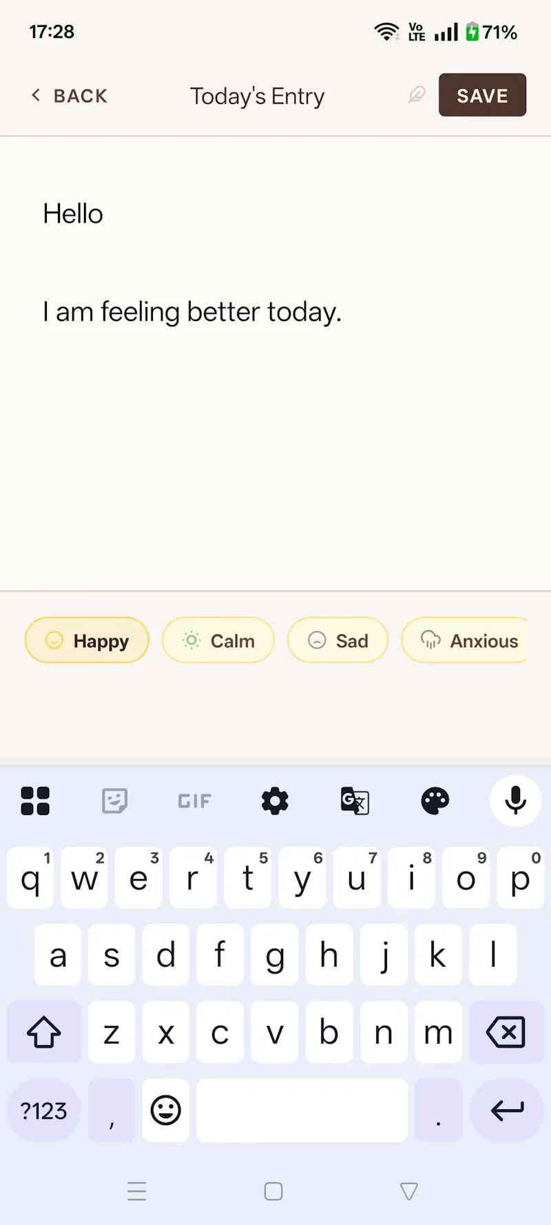 Lekhini - Private Journal App screenshot 3