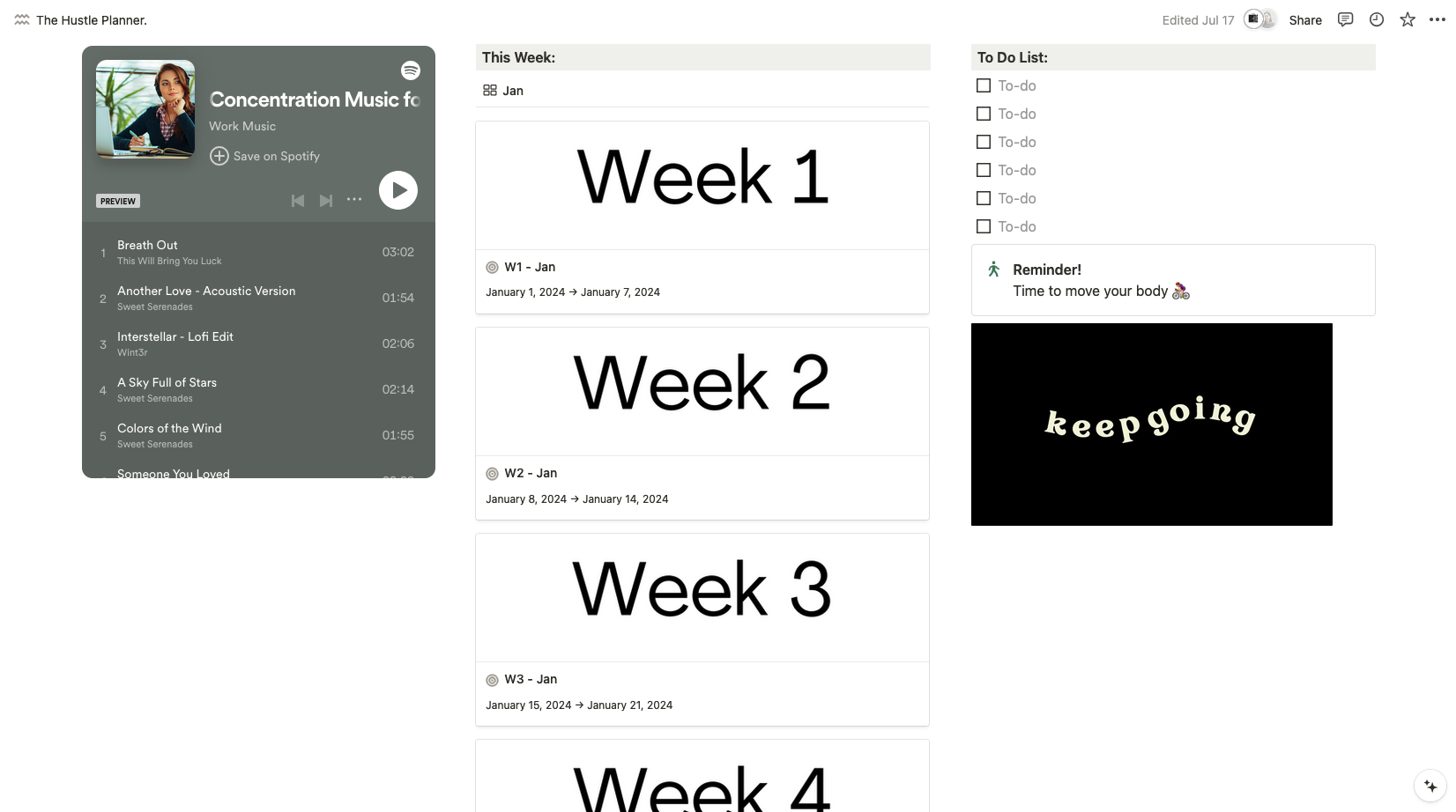 The Hustle Planner: Stress Less gallery image