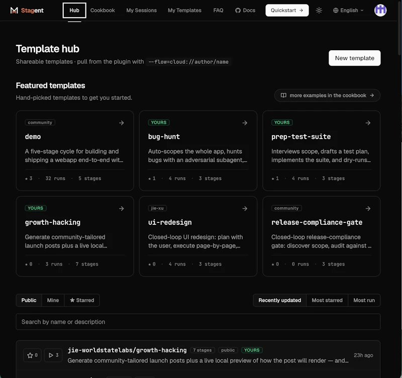 Stagent screenshot 8