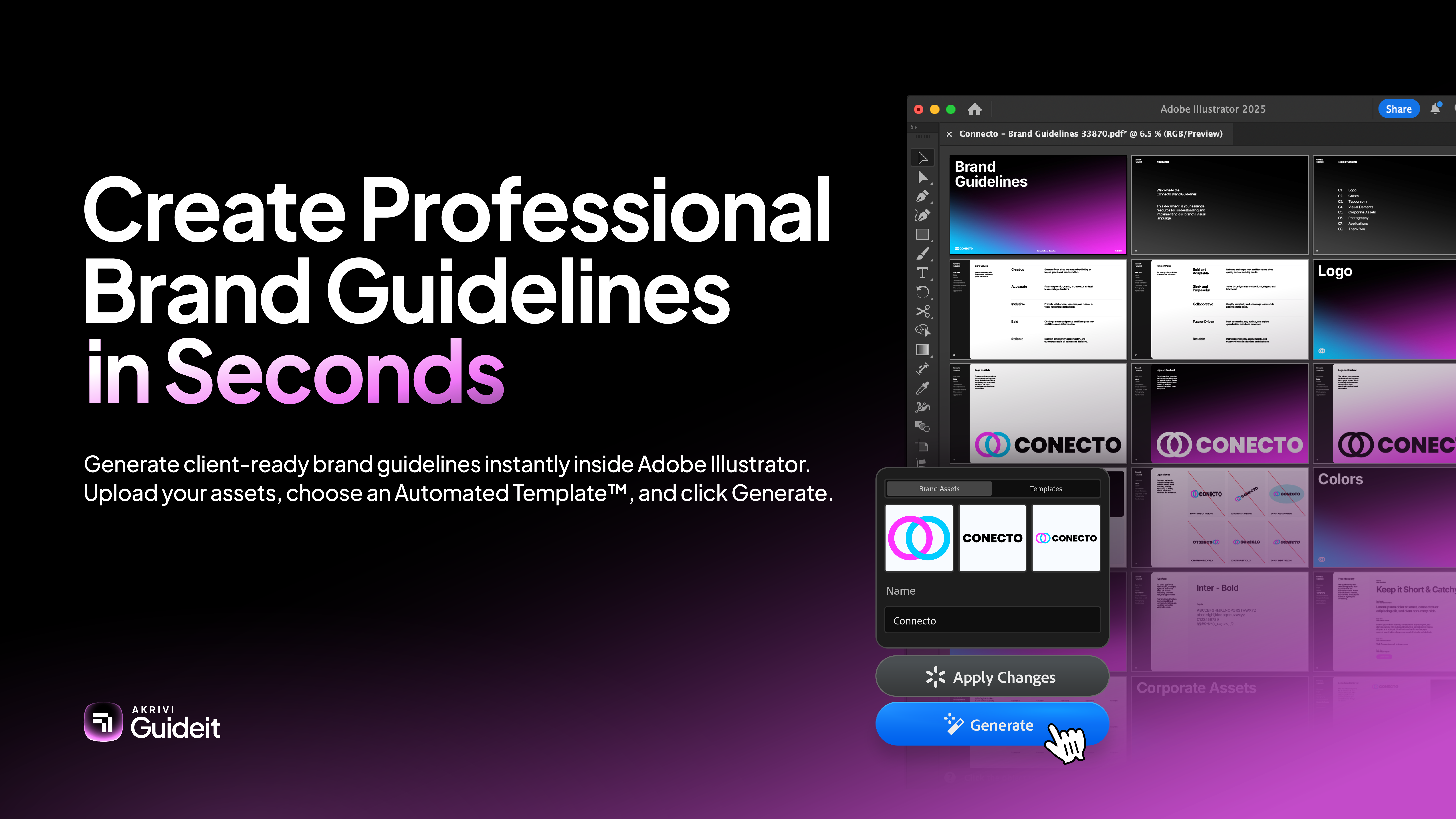 Guideit - Main product screenshot demonstrating key features and user interface
