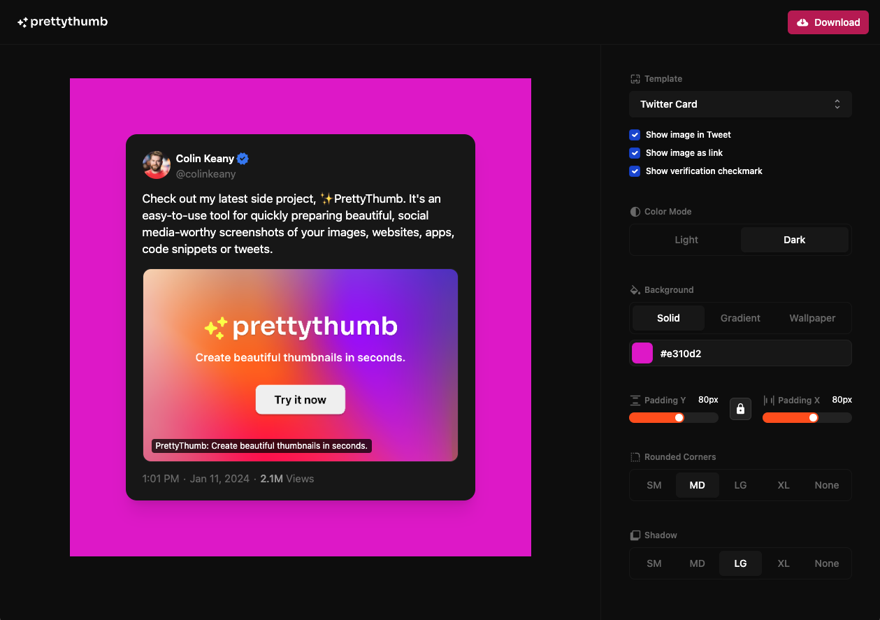 PrettyThumb - Создать маркетинговые миниатюры красивых продуктов за секунды медиа 3