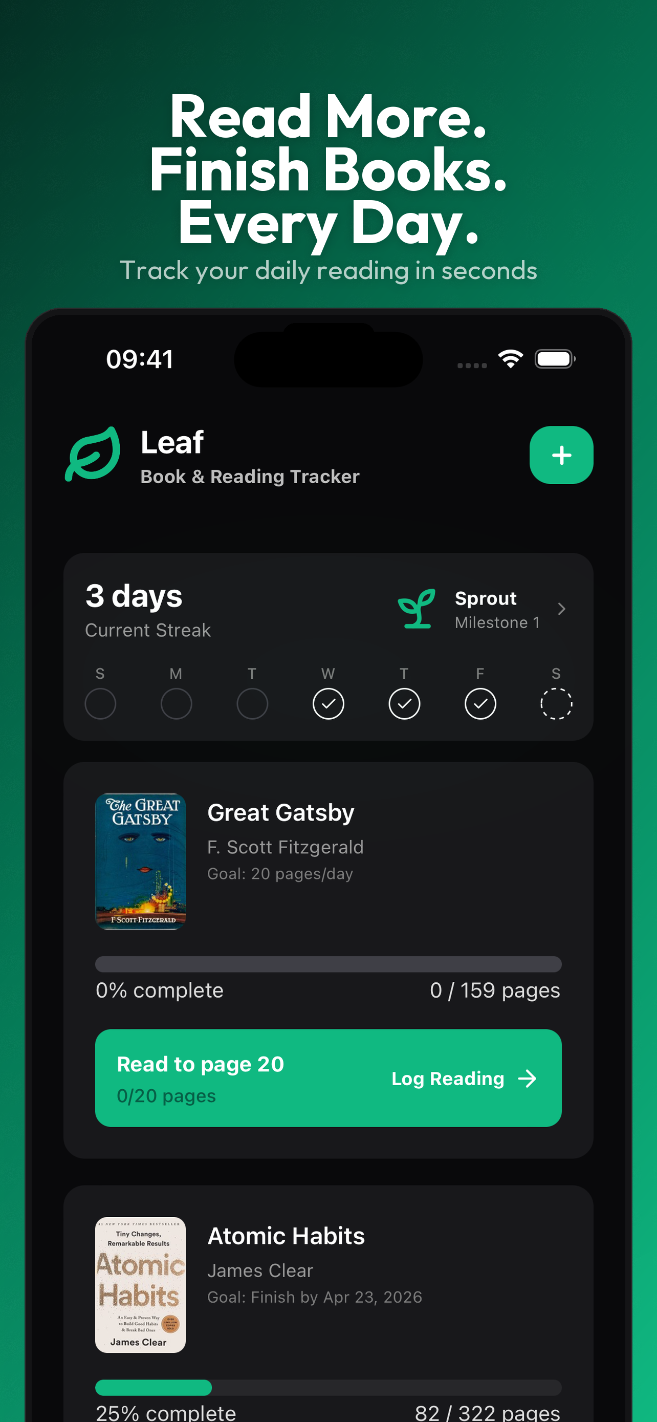 Leaf - Book & Reading Tracker gallery image