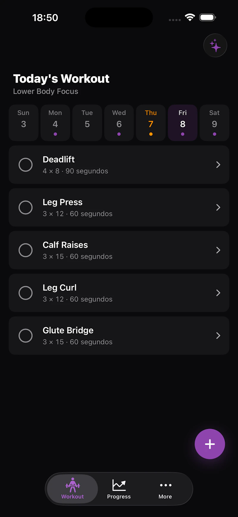 Trainer Gym AI screenshot 2