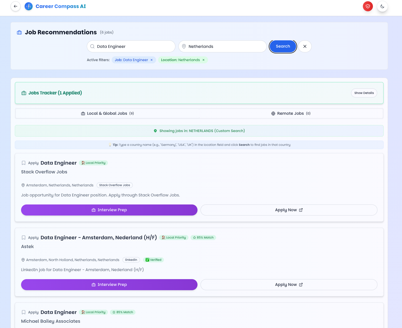 Career Compass AI gallery image