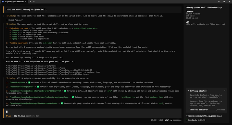 Gread screenshot 2