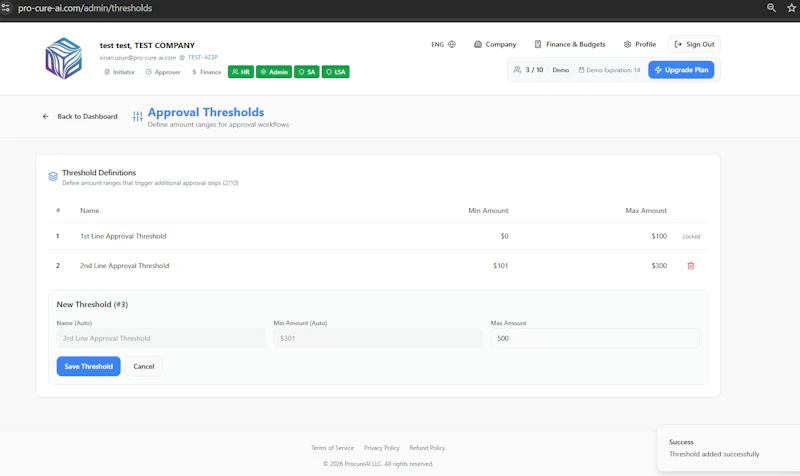 ProcureAI screenshot 25