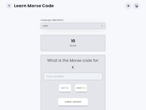 Multilanguage Morse Code Translator gallery image