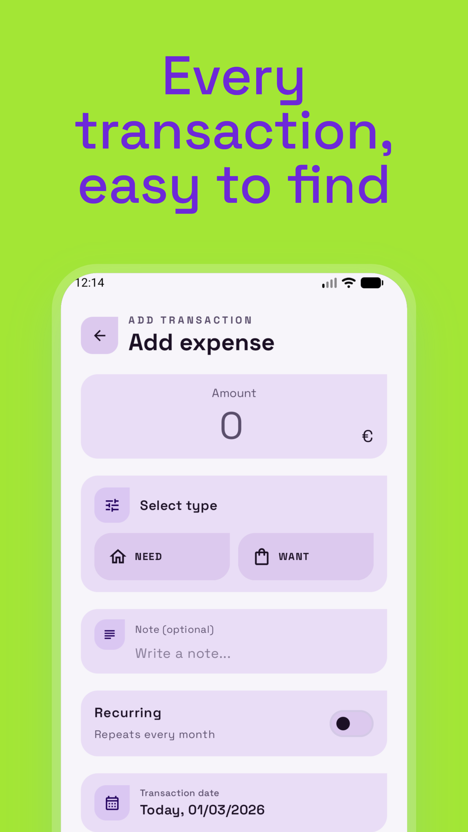 Savio: Budget & Savings - Screenshot 4 showing product features and functionality