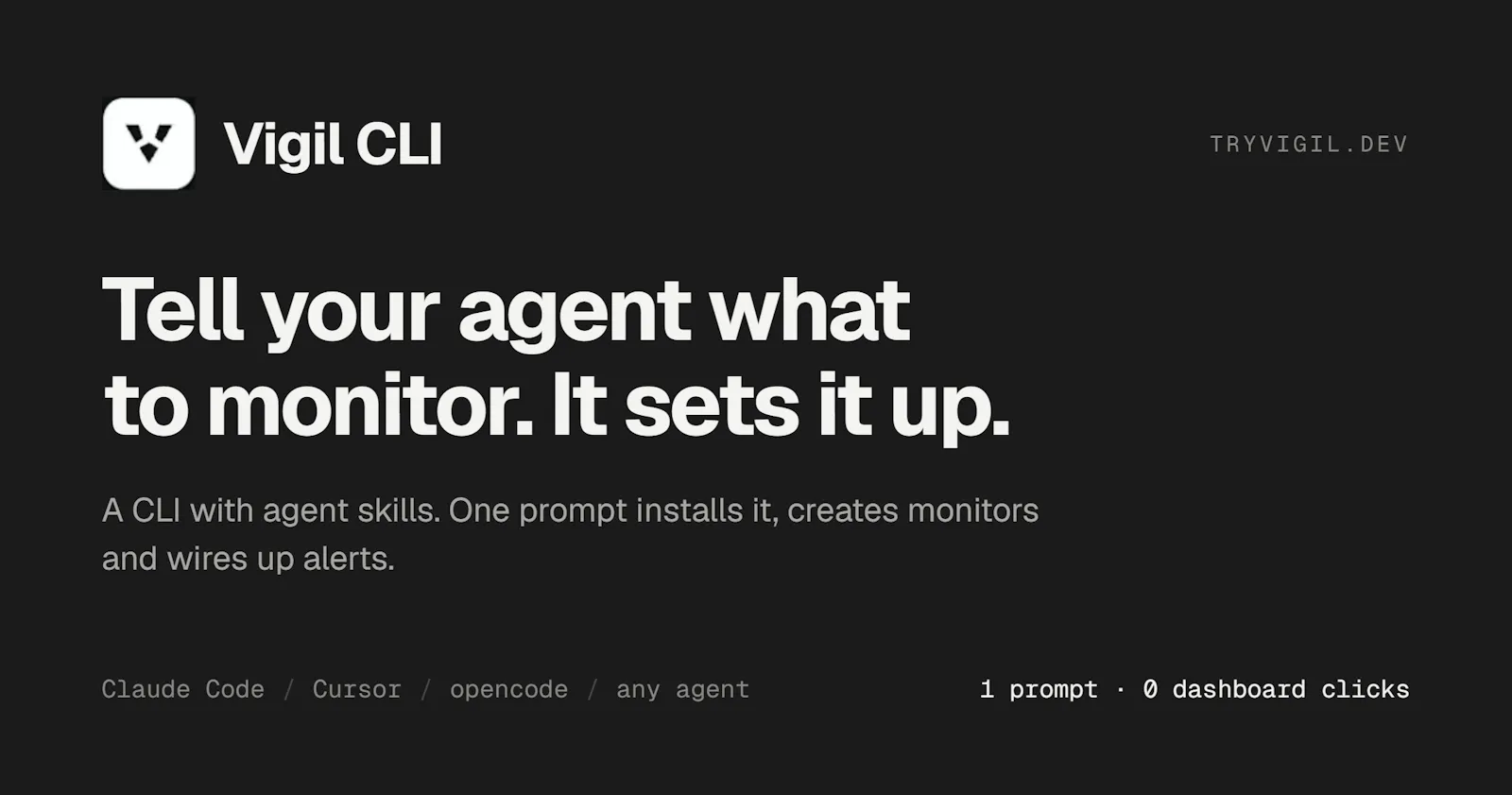 Vigil CLI screenshot 1