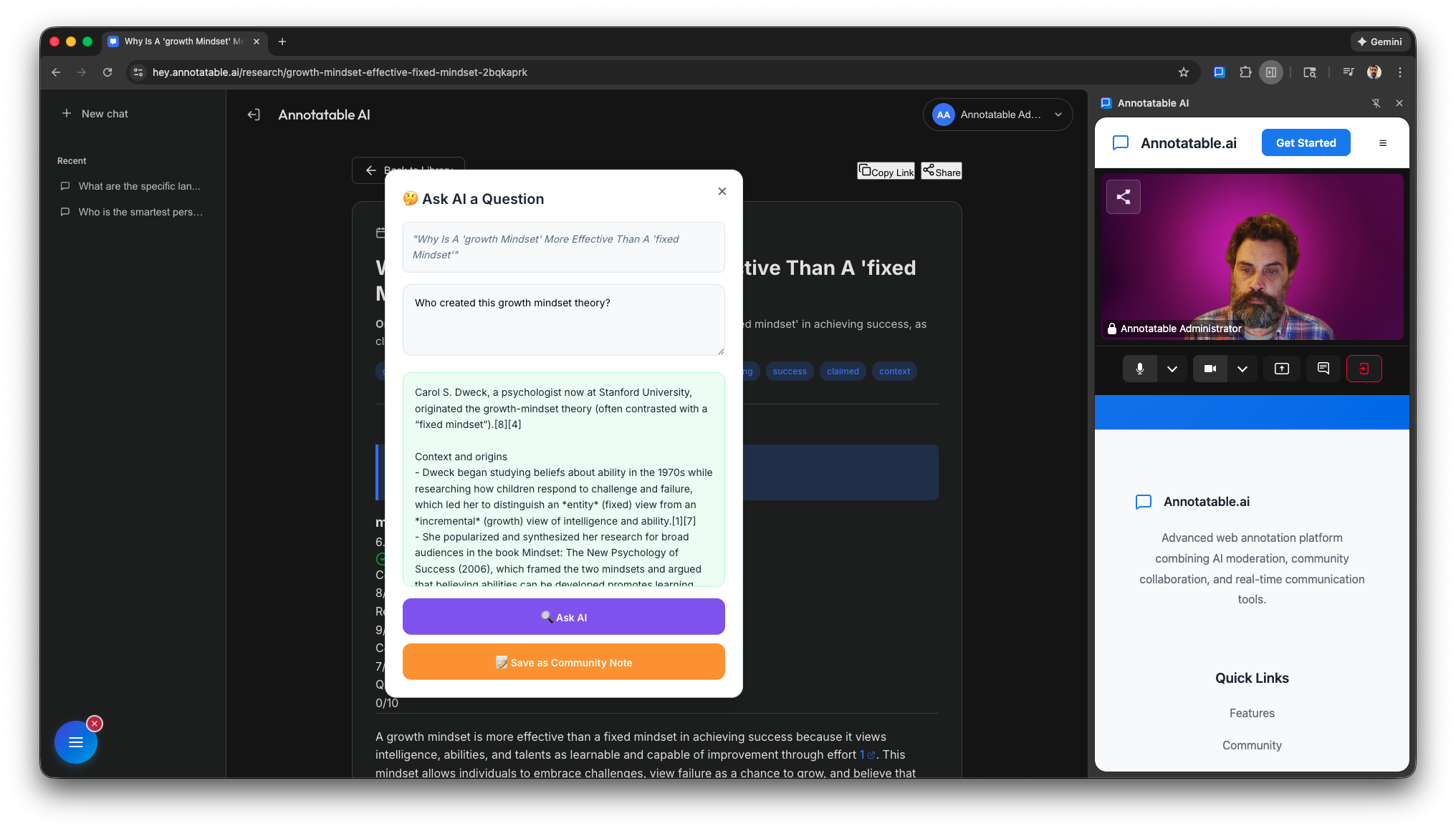 Social AI Platform - Collaboration!  - Main product screenshot demonstrating key features and user interface