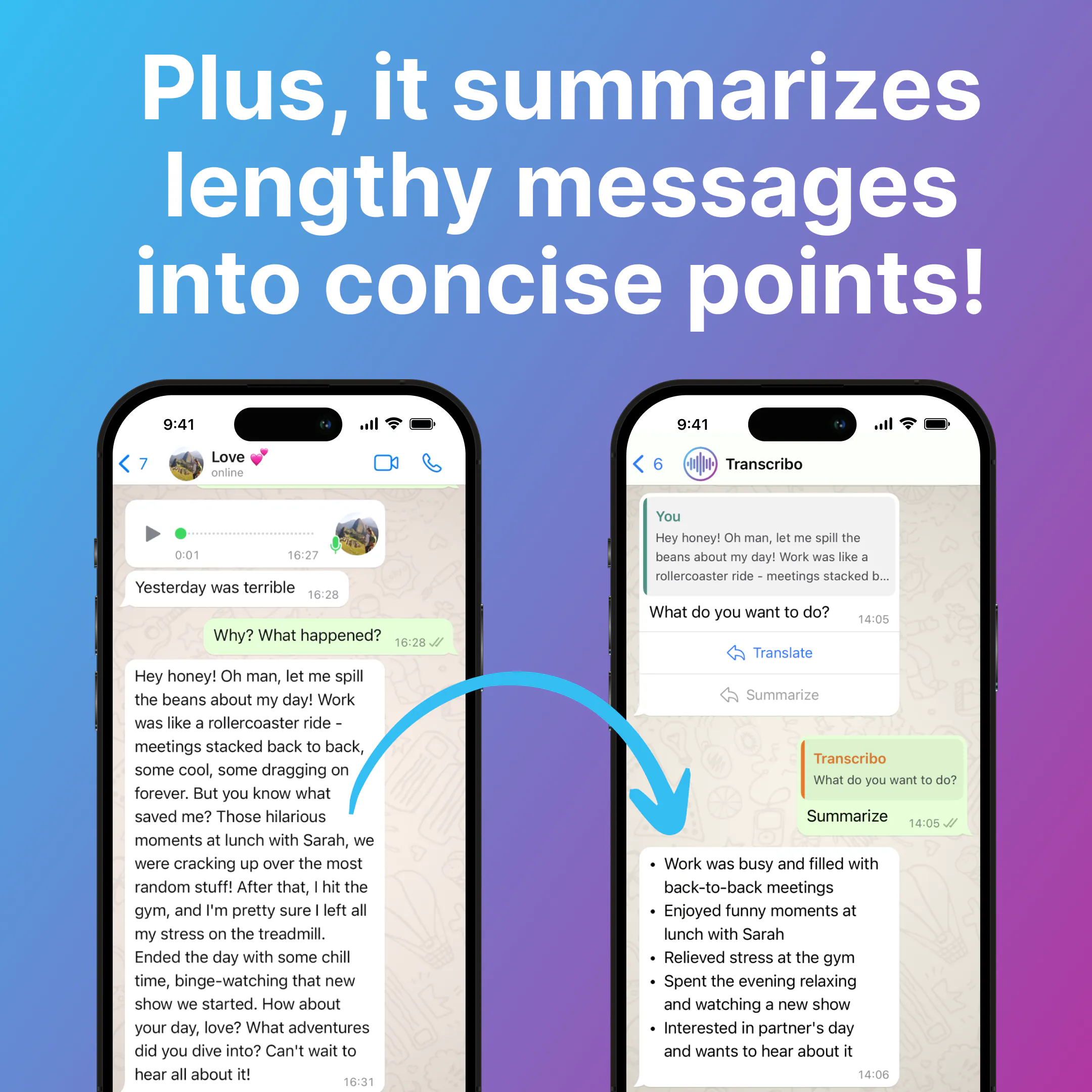 Transcribo - WhatsApp Bot gallery image