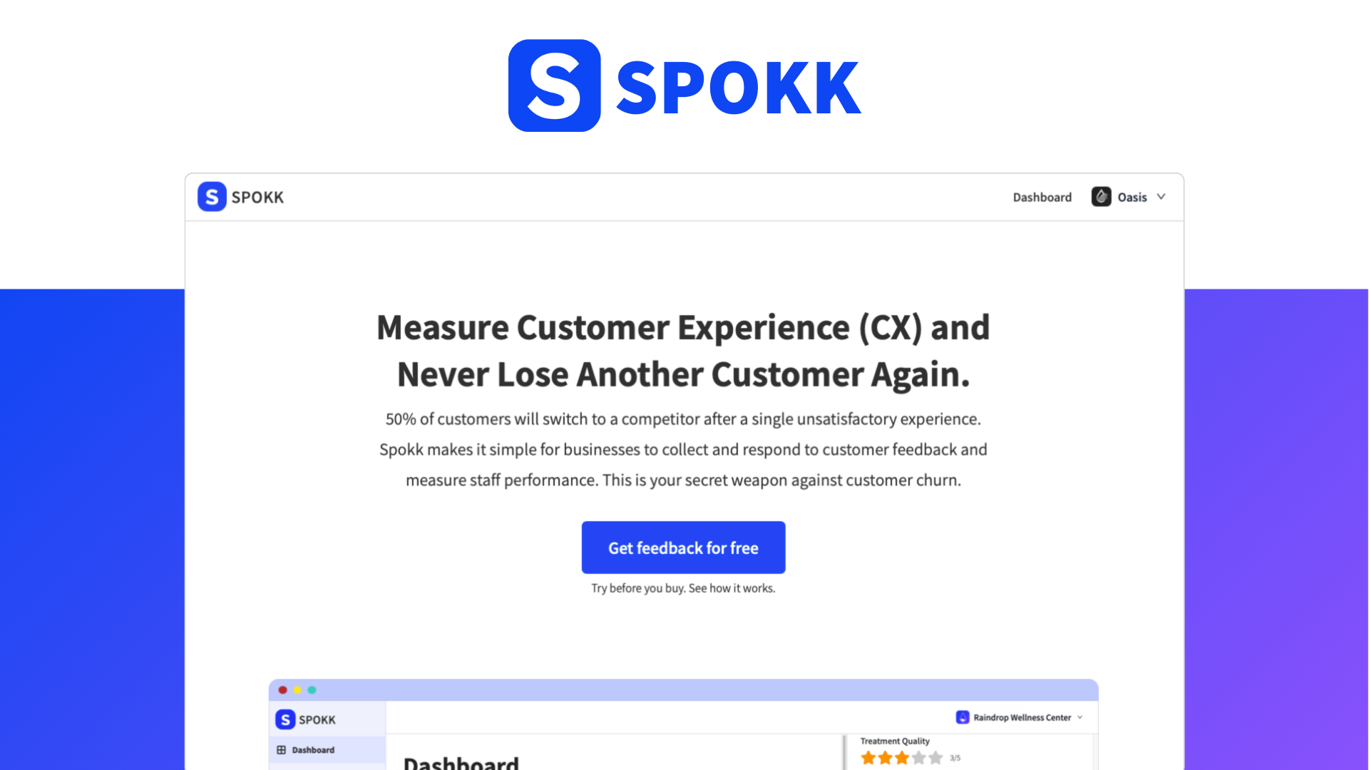 startuptile Spokk-Customer experience management for small businesses