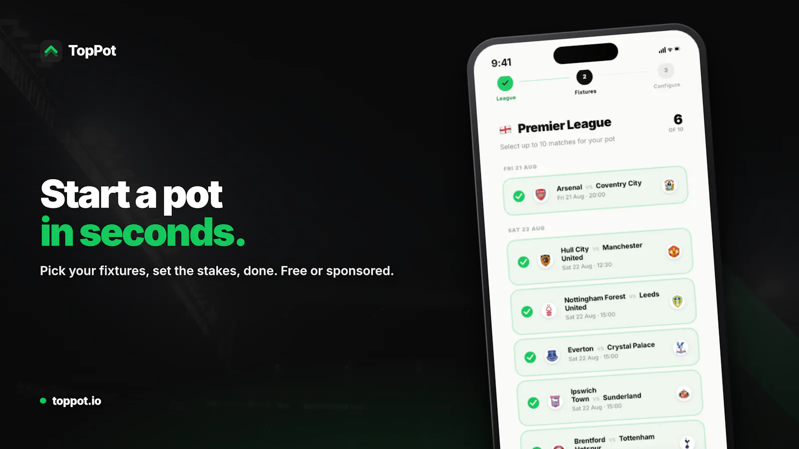 TopPot – Fantasy Sports & Predictions screenshot 7