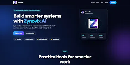 Zynovix AI gallery image