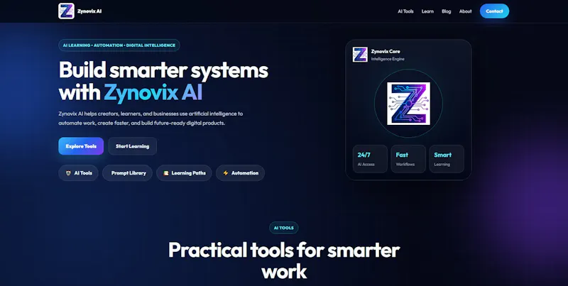 Zynovix AI screenshot 1