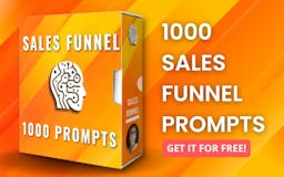 1000+ Sales Funnel Prompts Template media 3