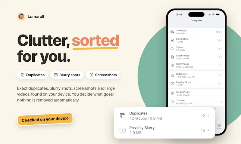 LumaRoll screenshot 4