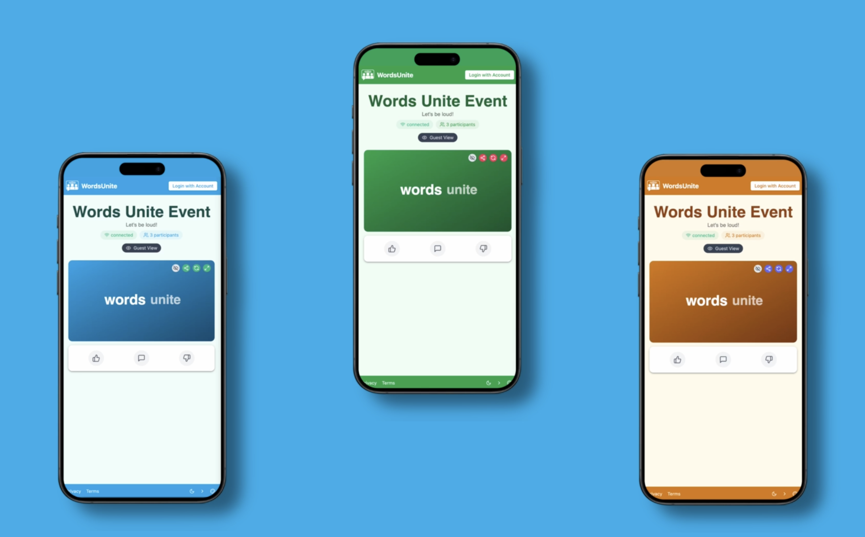 Média Wordsunite - Unite ta foule.Amplifier votre voix. 2