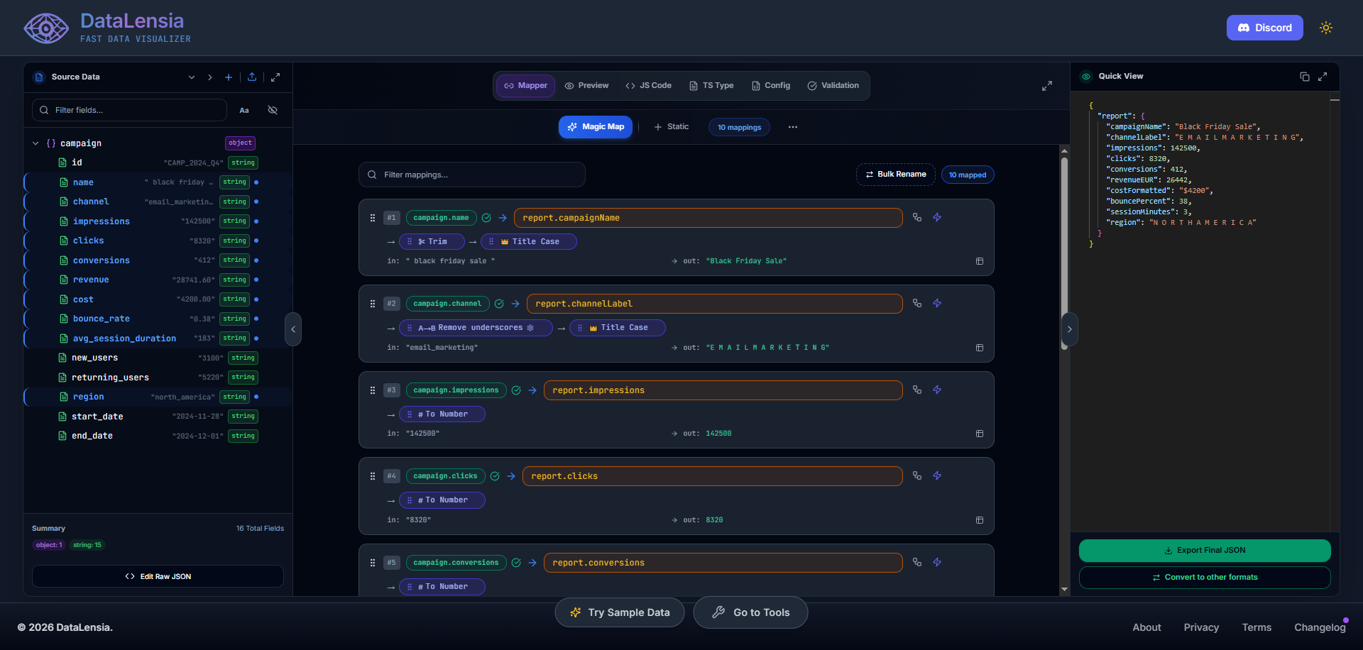 DataLensia gallery image
