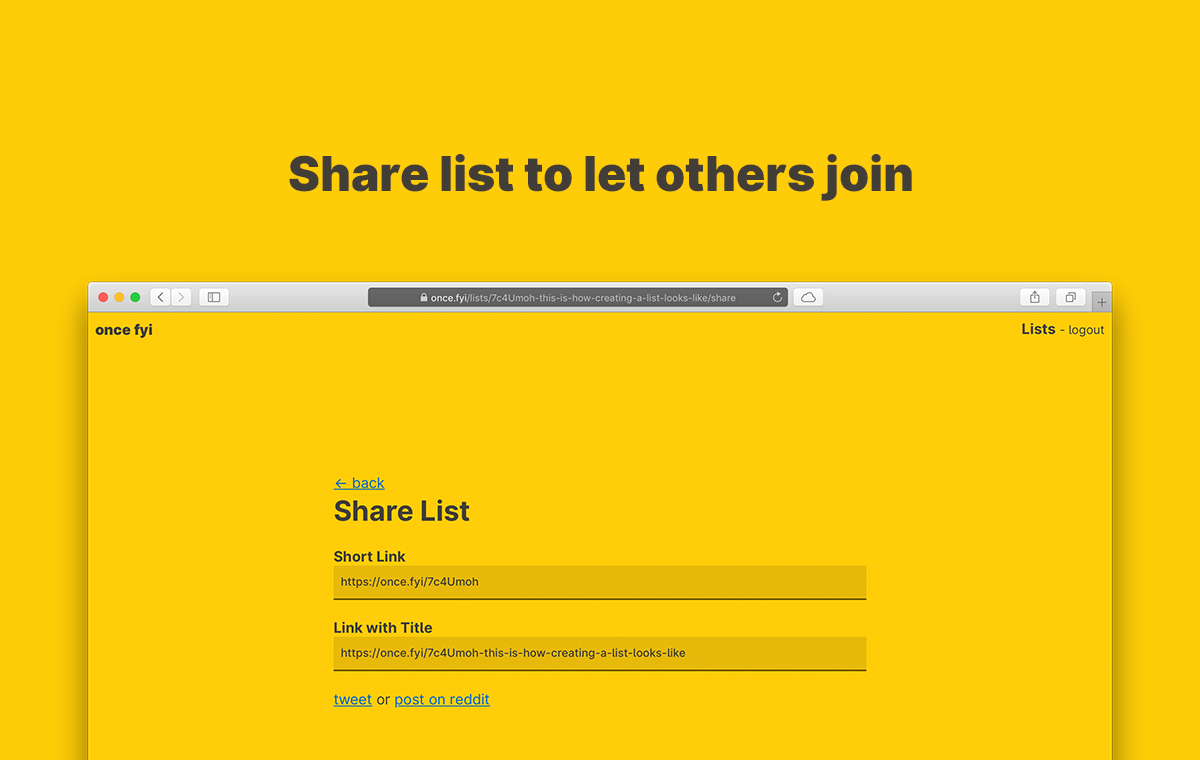 once fyi gallery image