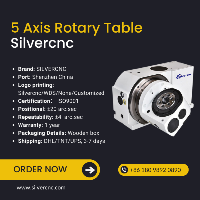 5 축 회전 테이블 |Silvercnc