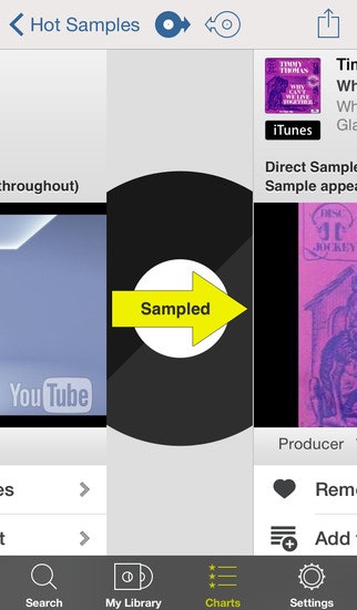 WhoSampled for iOS gallery image