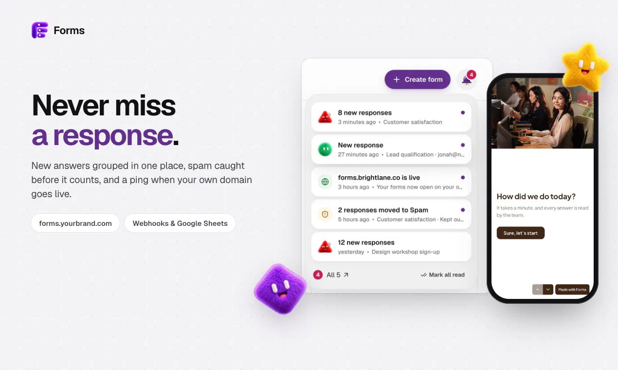 Forms — Build forms people love screenshot 12